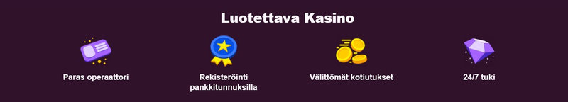 Paratiisi Casinolla ei ole erillistä mobiilisovellusta.